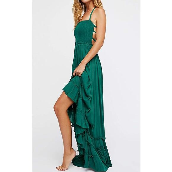 NEW Summer Boho Sexy Backless Long Dress L - Picture 1 of 6